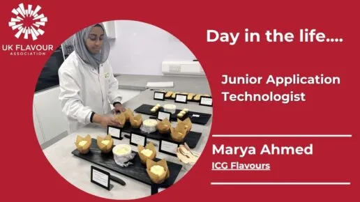 Marya Ahmed, Junior Application Technologist, ICG Flavours